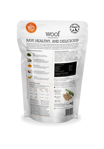 The NZ Natural Pet Food Co. | Woof | Freeze-Dried Wild Brushtail (For Dogs) | Pet Store Toronto