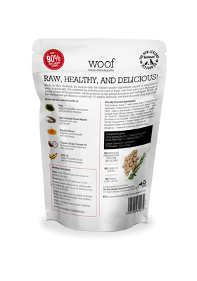 The NZ Natural Pet Food Co. | Woof | Freeze-Dried Wild Venison | Dog Treat