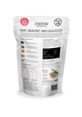  The NZ Natural Pet Food Co. | meow | Freeze Dried Chicken & King Salmon Recipe | Cat Food