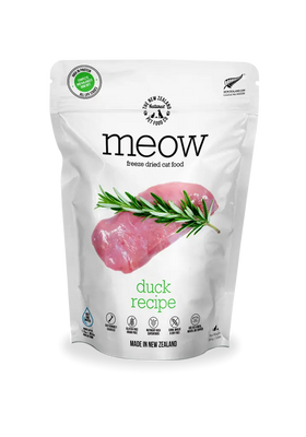 The NZ Natural Pet Food Co. | meow | Freeze Dried Duck Recipe | Cat Treats