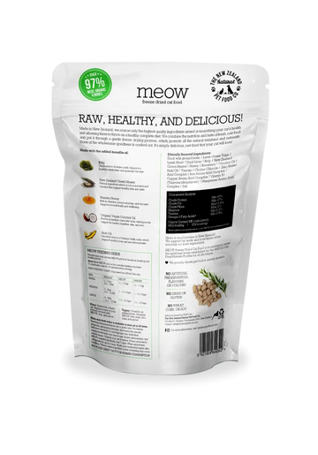 The NZ Natural Pet Food Co. | meow | Freeze Dried Duck Recipe | Cat Treats