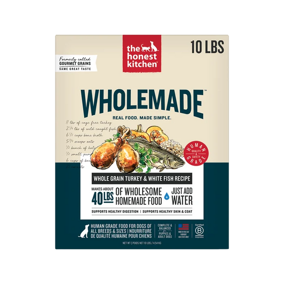 The Honest Kitchen - Dehydrated - Gourmet Grains Turkey & White Fish (Dog Food)
