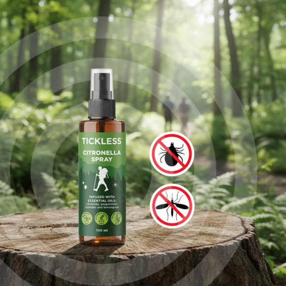 Tickless - Outdoor Citronella Spray (For Human Adults)