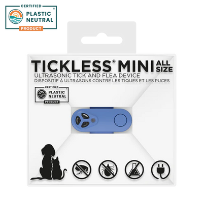 Tickless - Mini - Chemical Free Ultrasonic Tick and Flea Repellent, Rechargeable