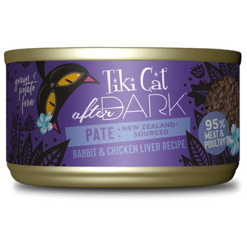 Tiki Cat - After Dark - Rabbit & Chicken Liver Recipe for Cats