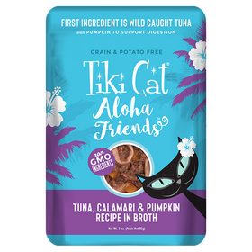 Tiki Cat - Aloha Friends - Tuna, Calamari & Pumpkin (For Cats)