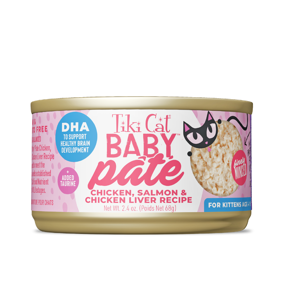 Tiki Cat - Baby Pate - Variety Pack (For Kittens)