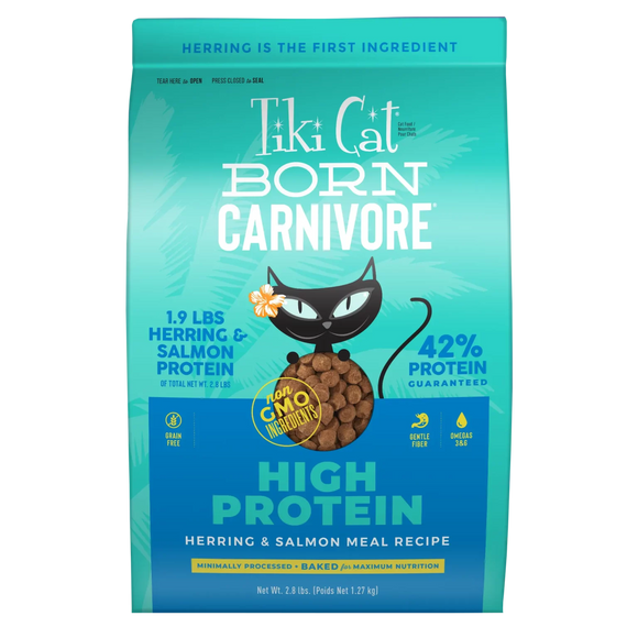Tiki Cat - Born Carnivore - Herring & Salmon (For Cats)