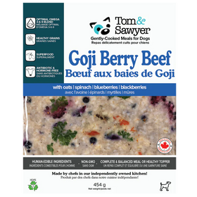 Tom & Sawyer - Goji Berry Beef (For Dogs) - Frozen Product