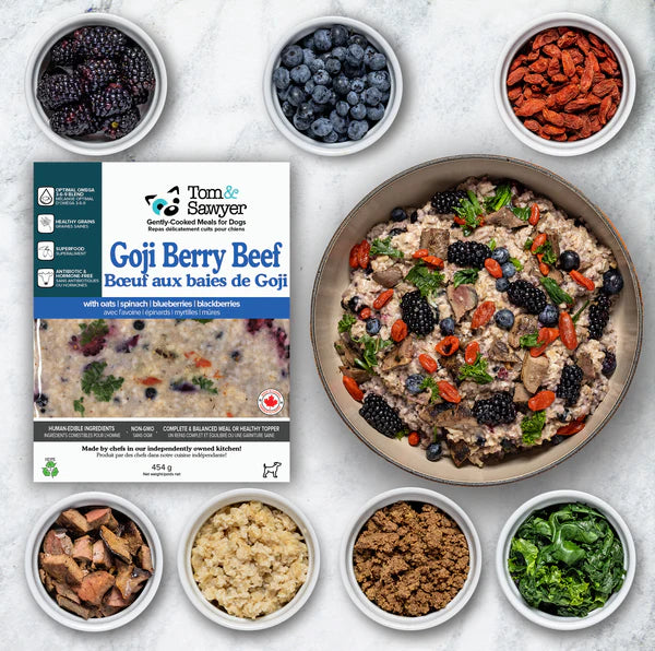 Tom & Sawyer - Goji Berry Beef (For Dogs) - Frozen Product