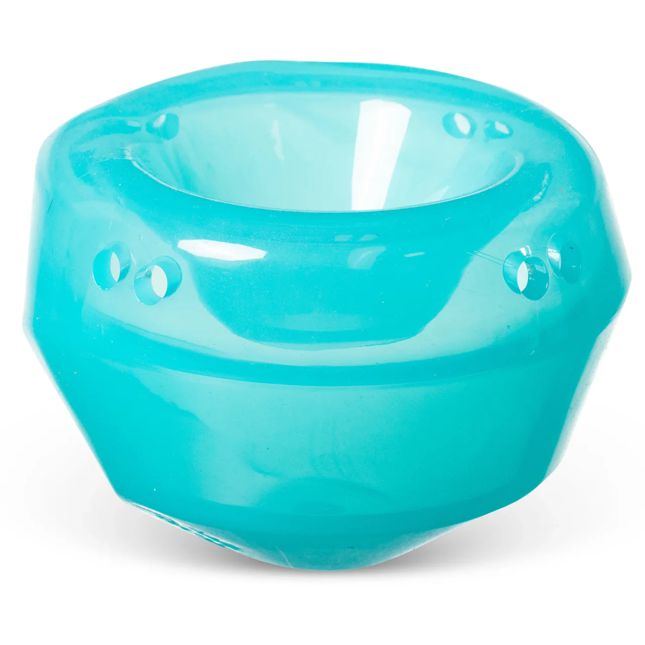 Totally Pooched - Stuff'n Wobble Ball, 5", Teal (For Dogs)