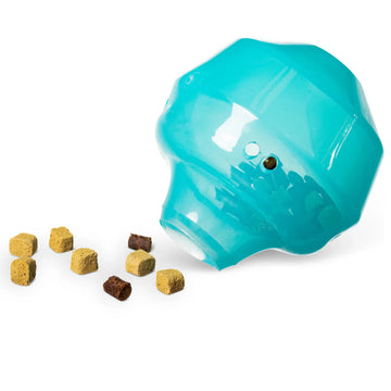 Totally Pooched - Stuff'n Wobble Ball, 5", Teal (For Dogs)