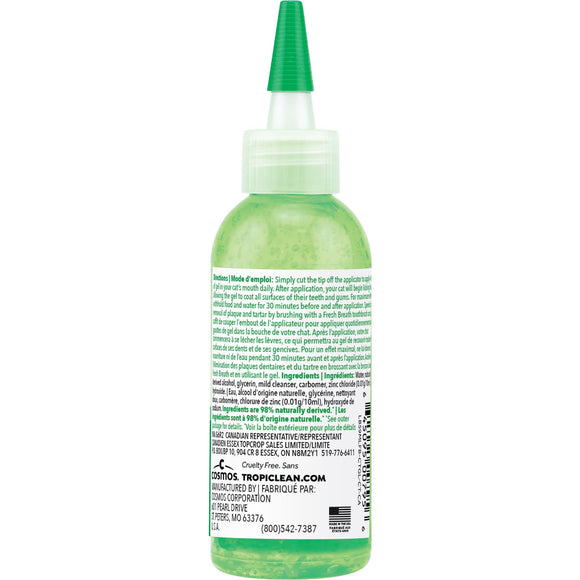 TropiClean - Fresh Breath - Oral Care Gel (For Cats)