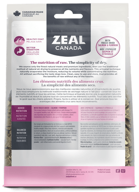 Zeal Canada - Gently Air-Dried Turkey with Freeze-Dried Salmon & Pumpkin (For Dogs - 0