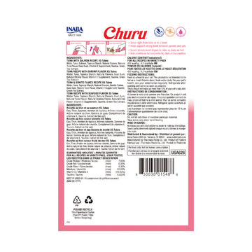 Inaba - Churu Purees - Seafood Varieties Box 20 Tubes (Treat for Cats)