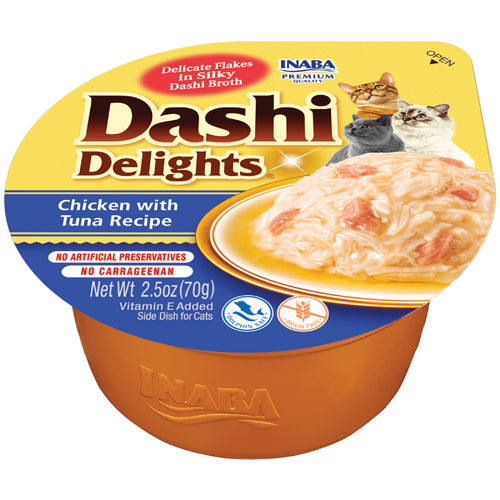 Inaba - Dashi Delights - Chicken With Tuna Recipe (For Cats)