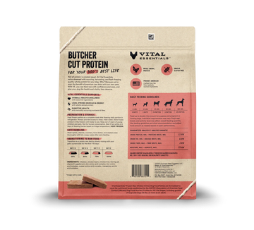 Vital Essentials (VE) - Frozen Raw - Chicken Entree Patties (For Dogs) - Frozen Product