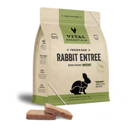 Vital Essentials (VE) - Frozen Raw - Rabbit Entree Patties (For Dogs) - Frozen Product