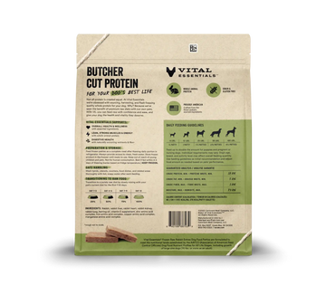 Vital Essentials (VE) - Frozen Raw - Rabbit Entree Patties (For Dogs) - Frozen Product