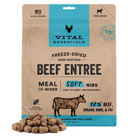 Vital Essentials (VE) - Soft Nibs - Freeze-Dried Beef & Chicken Entree (For Dogs)
