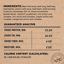 Vital Essentials (VE) - Soft Nibs - Freeze-Dried Beef & Salmon Entree (For Dogs)