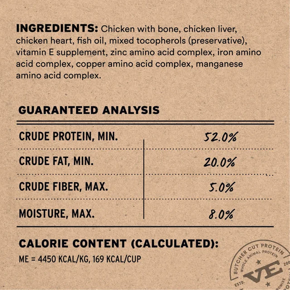 Vital Essentials (VE) - Soft Nibs - Freeze-Dried Chicken Entree (For Cats)