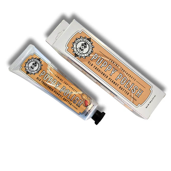 Wag & Bright Supply - Puppy Polish - Old Fashioned Peanut Butter Toothpaste (For Dogs)