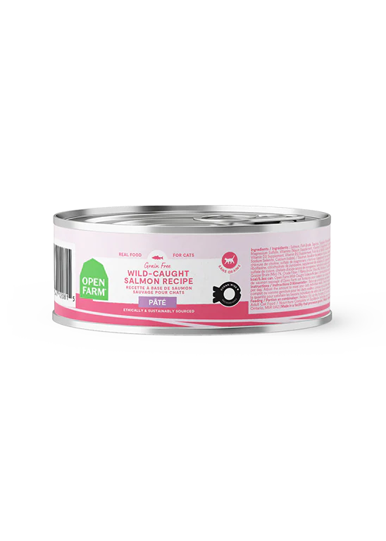 Open Farm - Wild-Caught Salmon Pâté for Cats (For Cats)