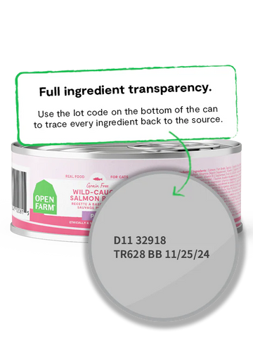 Open Farm - Wild-Caught Salmon Pâté for Cats (For Cats)