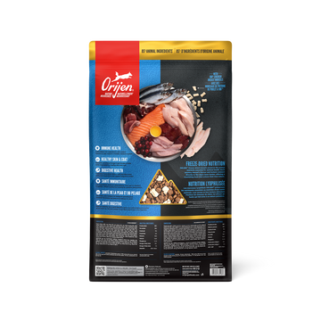 ORIJEN Wild Reserve Free-Run Chicken bag, back