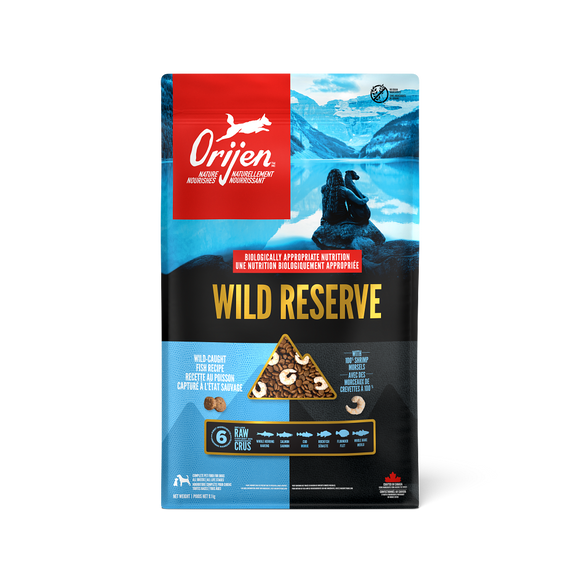 ORIJEN Wild Reserve Wild-Caught Fish bag, front