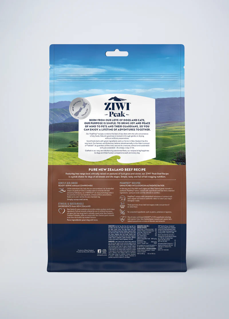 ZiwiPeak - Air-Dried Beef For Dogs