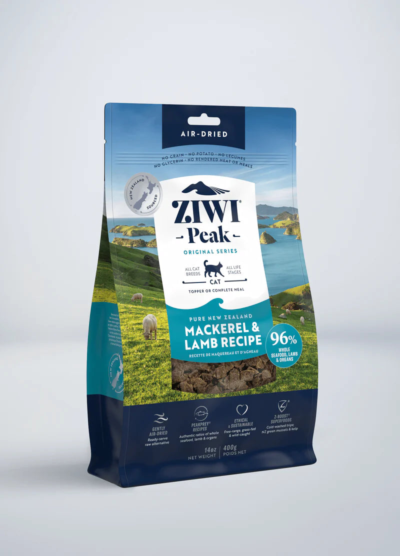 ZiwiPeak - Air-Dried Mackerel & Lamb Recipe for Cats