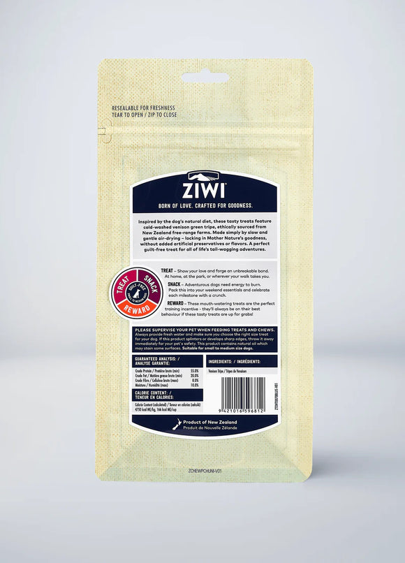 ZiwiPeak Venison Green Tripe | Dog Treats | ARMOR THE POOCH
