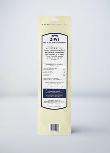 ZiwiPeak - Venison Shank Chew - ARMOR THE POOCH