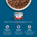 ZiwiPeak Wet Beef with South Pacific Fish Recipe for Cats 7