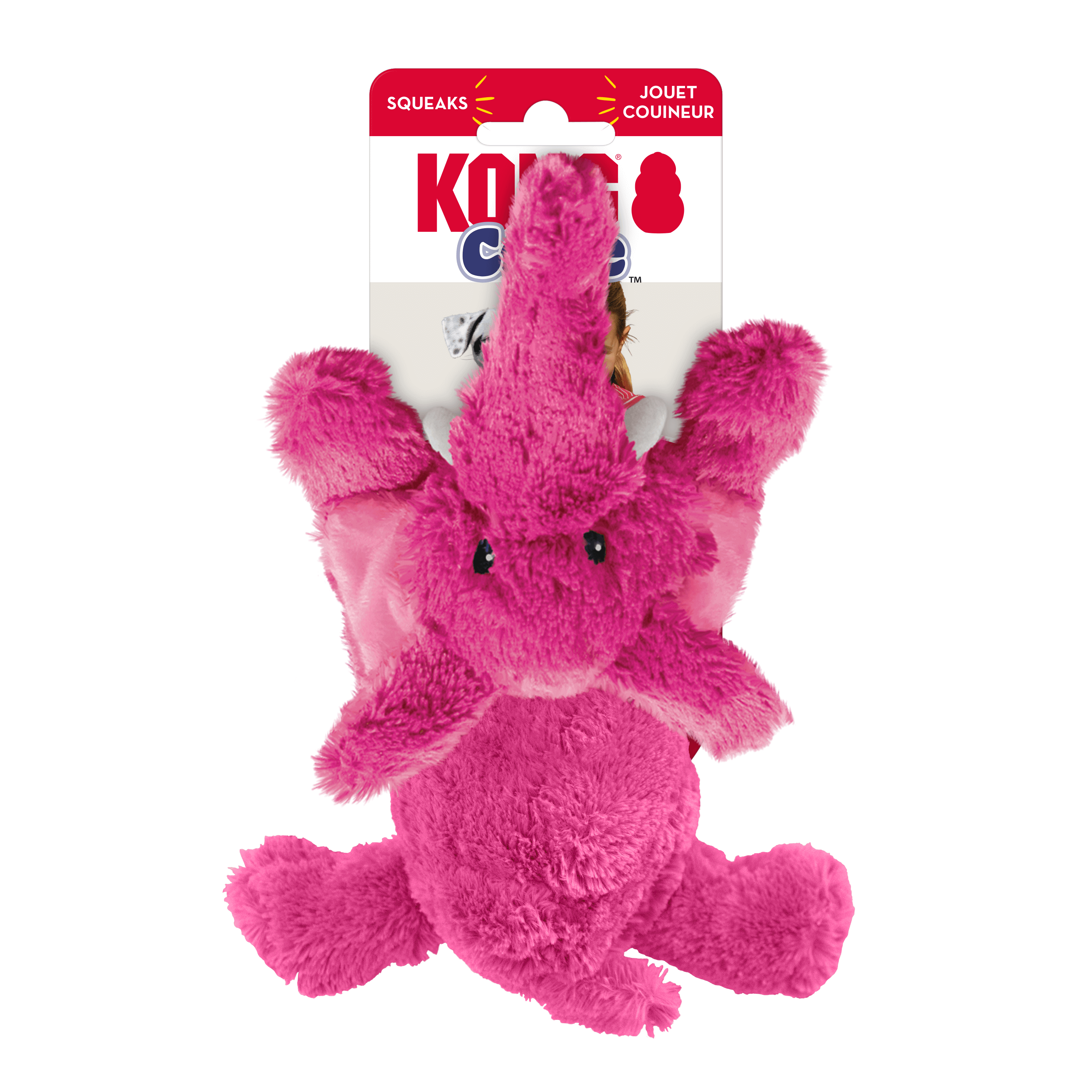 KONG - Cozie Elmer Elephant (Dog Toy)
