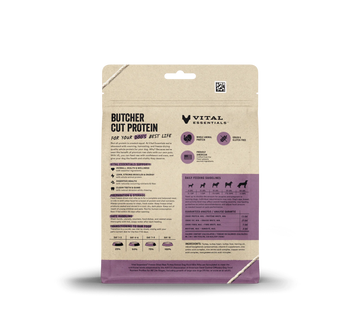Vital Essentials (VE) - Mini Nibs - Freeze-Dried Turkey Entree (Dog Food)