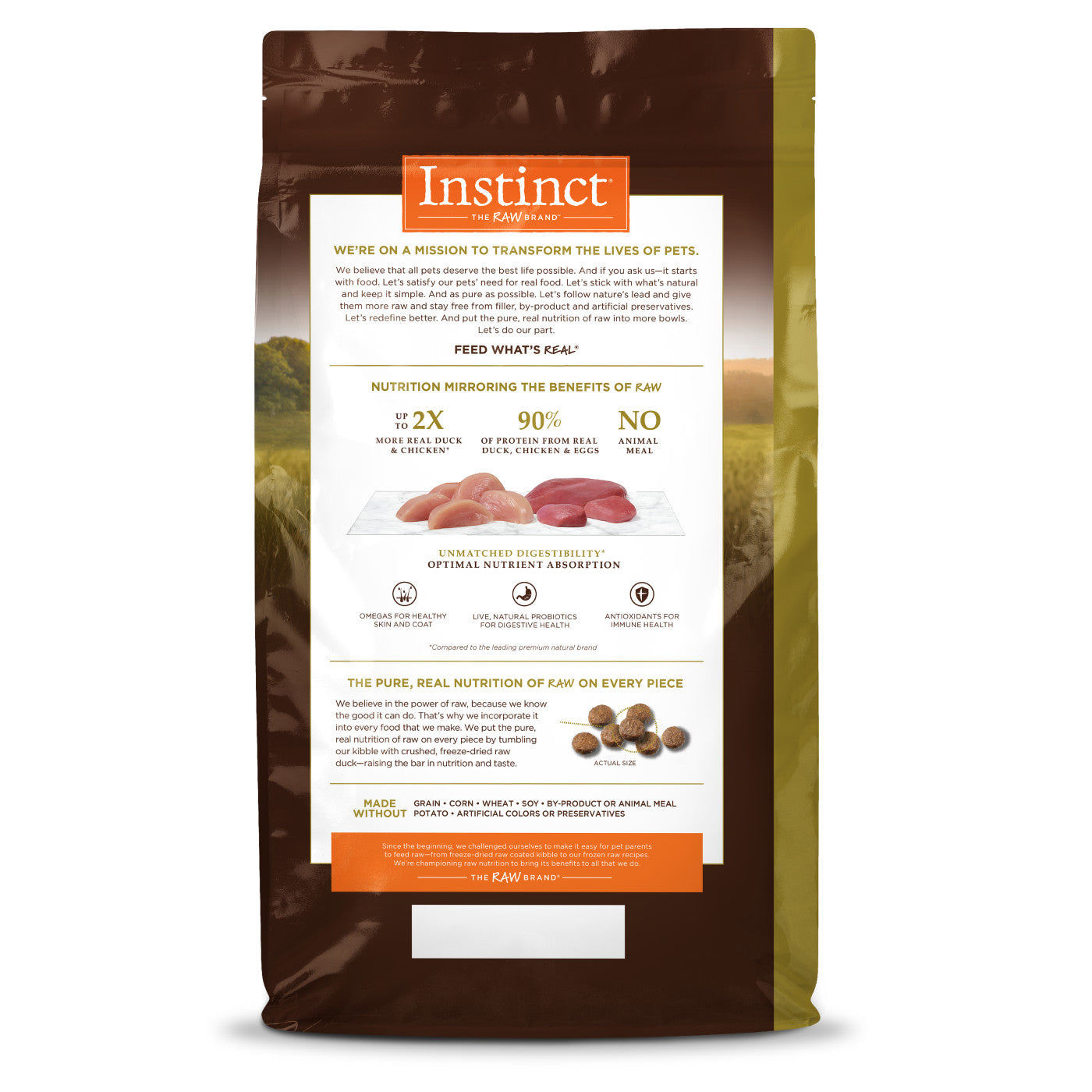 Instinct ultimate protein grain free best sale