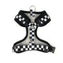 bcuddly | Control Dog Harness | Black Checker