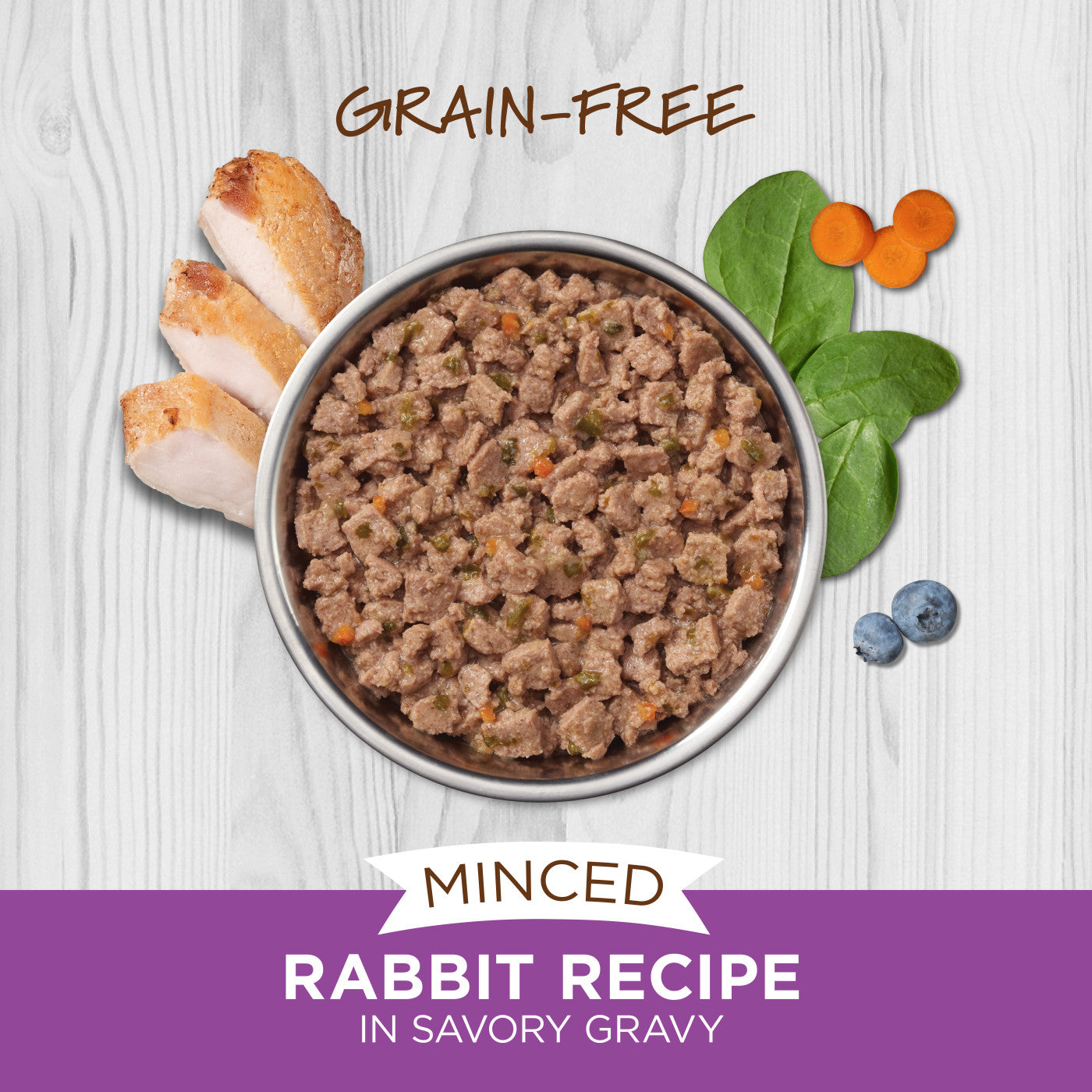 Instinct - Minced Real Rabbit Recipe (Wet Cat Food)