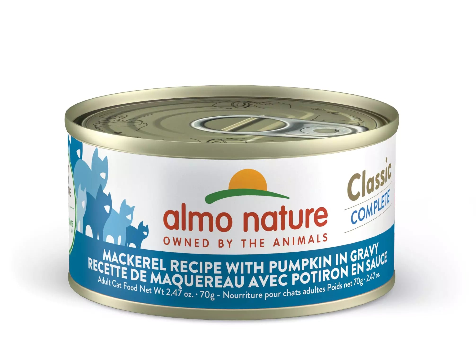 Almo Nature - Classic Complete - Mackerel With Pumpkin In Gravy (Wet Cat Food)