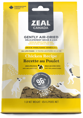 Zeal Canada - Gently Air-Dried Chicken for Dogs