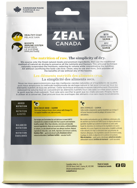 Zeal Canada - Gently Air-Dried Chicken with Freeze-Dried Salmon (For Cats)