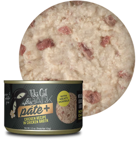 Tiki Cat - After Dark Pate - Chicken Recipe in Chicken Broth (For Cats)