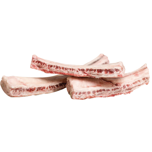 Big Country Raw - Flat Rib Bone Small (1lb bag) - Frozen Product