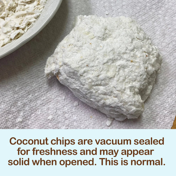 coco therapy - Organic Coconut Chips - Raw Coconut (For Dogs & Cats)