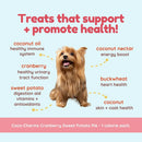 coco therapy - Training Treats - Cranberry Sweet Potato Pie (For Dogs)