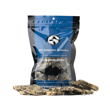Only One Treats - Cod Skin Chips (For Dogs)
