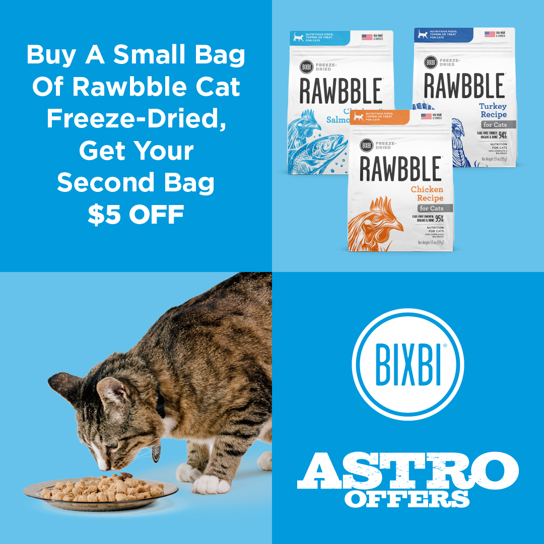 BIXBI | $5.00 OFF the 2nd Cat Food - March